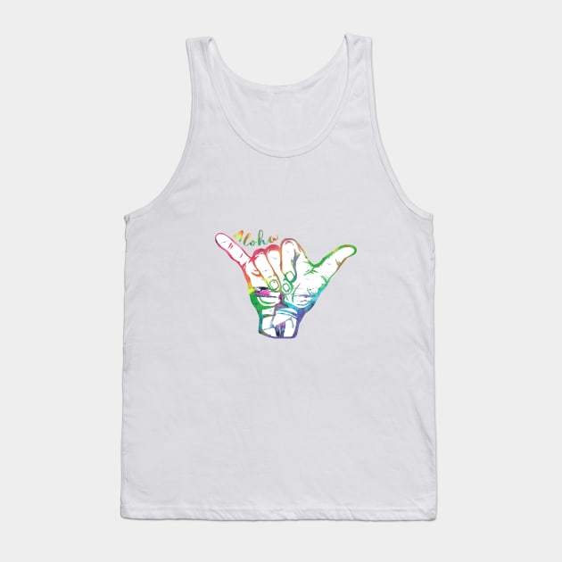 Shaka sign Tank Top by RosaliArt